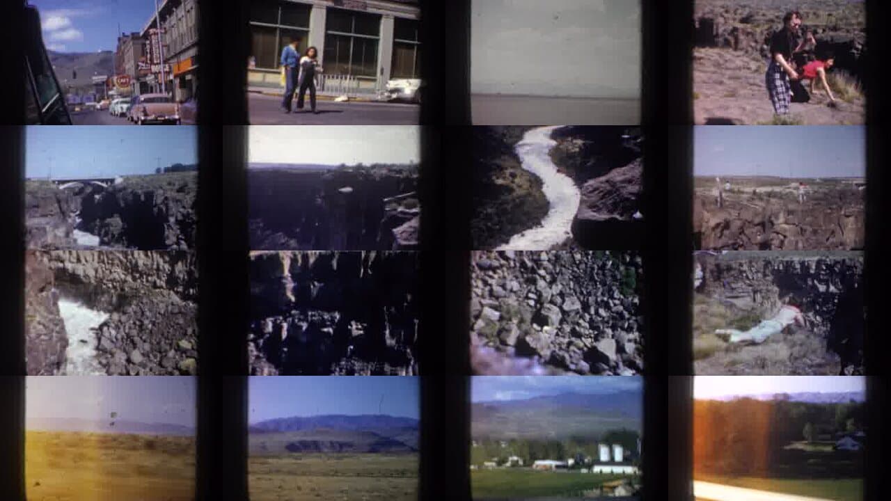 1950s Oregon road trip and landscape home movie collage.