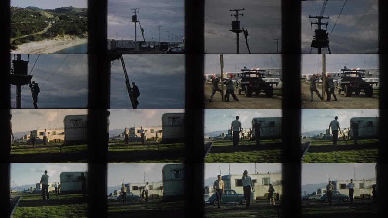 1962 Ephesus Turkey archival home movie collage showing representative scenes from this vintage stock footage collection