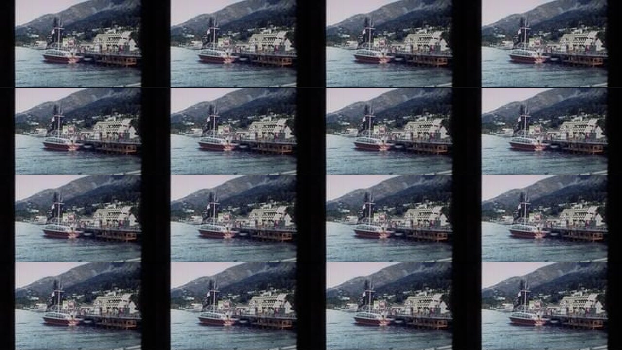 1982 New Zealand archival home movie collage showing representative scenes from this vintage stock footage collection