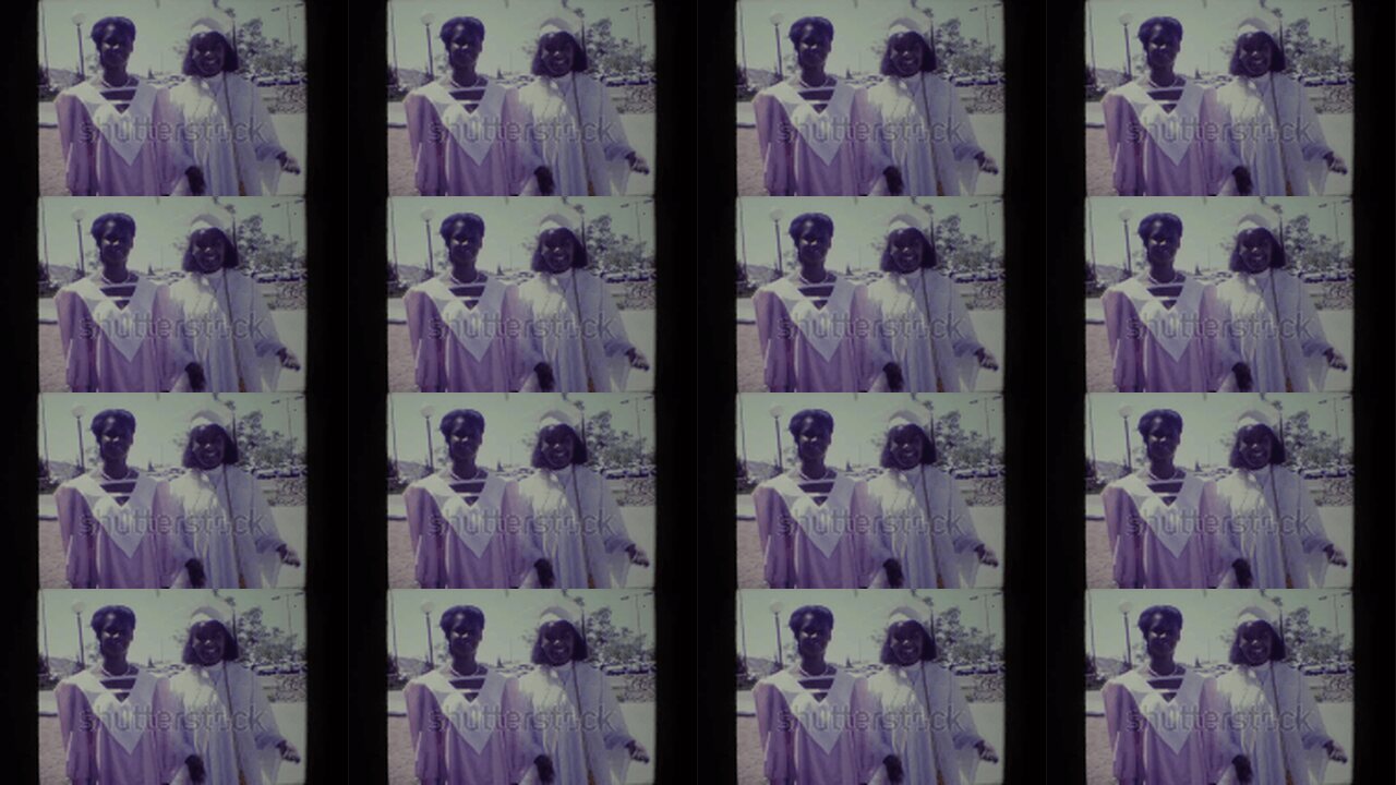 1983 Lansing, Michigan archival home movie collage showing representative scenes from this vintage stock footage collection